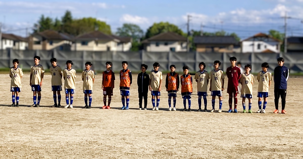 U-15クラブリーグ 2025/04/29 試合風景